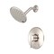 Olympia Faucets Single Handle Shower Trim Set, Wallmount, Brushed Nickel T-2385-BN - alternate 1